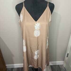 SHEIN Pineapple Sundress